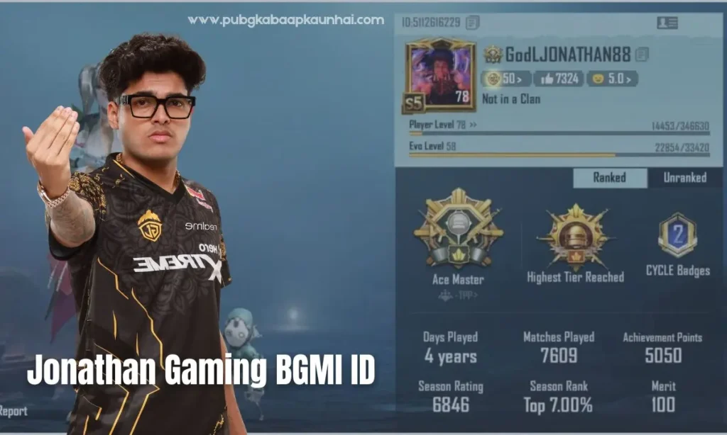 jonathan gaming bgmi id